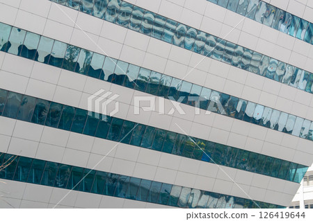 Dynamic architectural design modern city urban environment abstract viewpoint Dynamic architectural design modern city urban environment abstract viewpoint 126419644