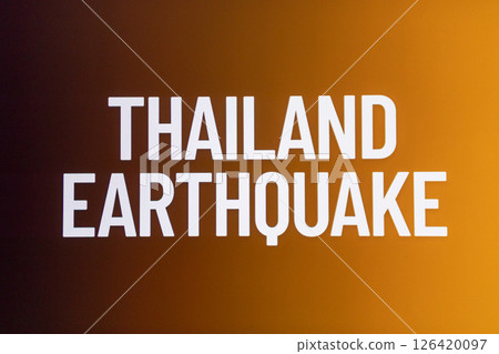 News coverage of thailand's earthquake response urban crisis management and aid efforts 126420097