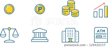Money related icon set② Money related icon set② 126420157