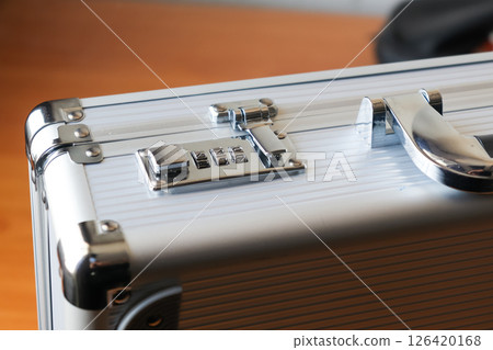 Securing the mystery lockbox storage home office indoor close-up protection 126420168