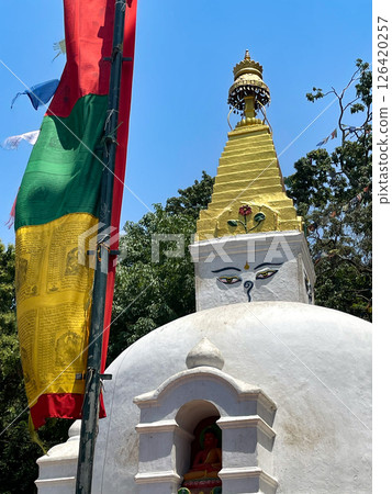 斯瓦揚布納特佛塔，加德滿都，尼泊爾 126420257