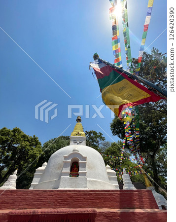 Swayambhunath Stupa, Kathmandu, Nepal Swayambhunath Stupa, Kathmandu, Nepal 126420390