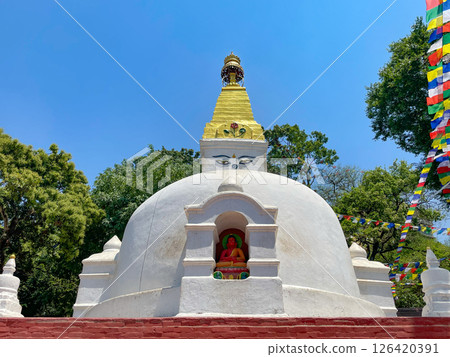 Swayambhunath Stupa, Kathmandu, Nepal Swayambhunath Stupa, Kathmandu, Nepal 126420391