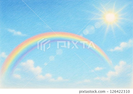 藍天彩虹影像 126422310