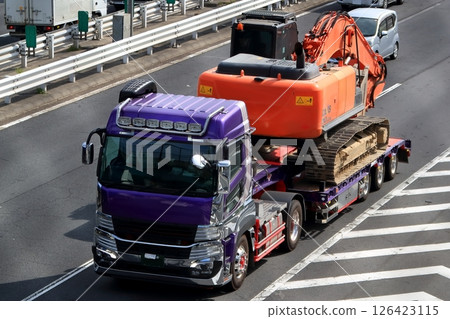 汽車運輸車（重型設備運輸車輛） 126423115