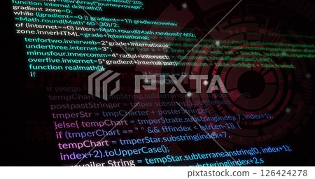 Image of data processing over scope scanning 126424278