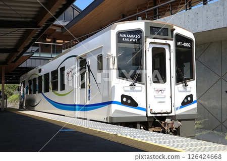 [Minamiaso Railway] MT-4000 series (Takamori Line: Tateno Station) 126424668