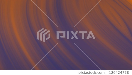 Abstract orange and purple swirling lines image 126424728