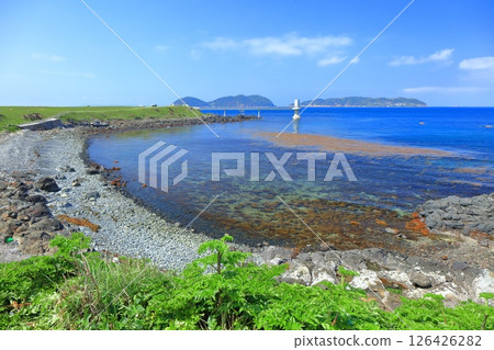 [Saga Prefecture] Cape Hado on a clear day 126426282