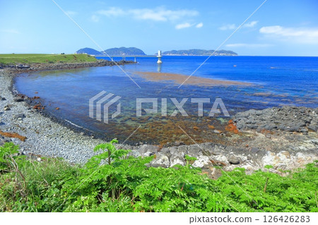 [Saga Prefecture] Cape Hado on a clear day 126426283