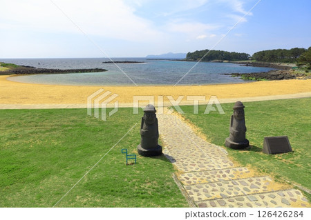 【佐賀縣】晴天的鳩間崎海灘 126426284