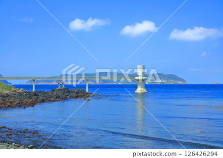 [Saga Prefecture] Cape Hado on a clear day 126426294