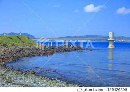 [Saga Prefecture] Cape Hado on a clear day 126426296