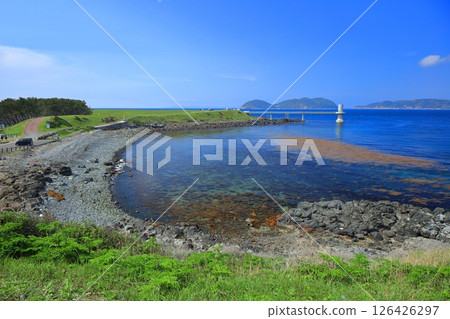 [Saga Prefecture] Cape Hado on a clear day 126426297