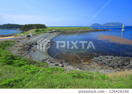 [Saga Prefecture] Cape Hado on a clear day 126426298