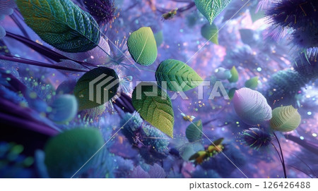 Fantastical Dreamscape Flora Fantastical Dreamscape Flora 126426488