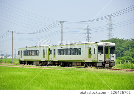 八公線 松久淀 JR東日本 木葉110-219 + 木葉110-222(高崎) 八公線 松久淀 JR東日本 木葉110-219 + 木葉110-222(高崎) 126426701