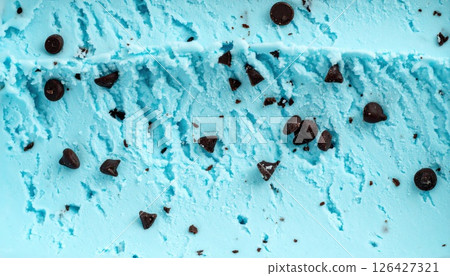 《AI Image》Chocolate mint ice cream 126427321