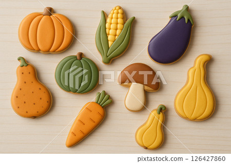 糖霜餅乾 x 蔬菜 糖霜餅乾 x 蔬菜 126427860