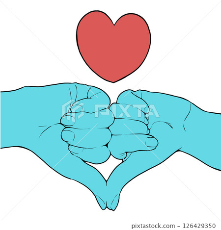 Goohart Neon Color Red Blue Sign 126429350