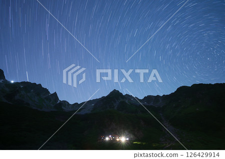 Starry sky seen from Karasawa Starry sky seen from Karasawa 126429914