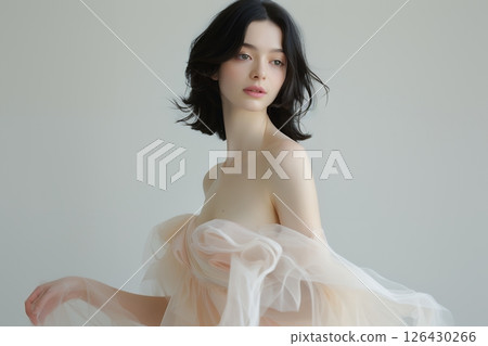 AI generates beautiful, elegant, beautiful women with Japanese hair and makeup styles (horizontal photo) AI generates beautiful, elegant, beautiful women with Japanese hair and makeup styles (horizontal photo) 126430266