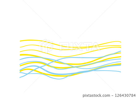 流動的曲線背景 126430784