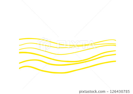 黃色彩繪壁紙 126430785