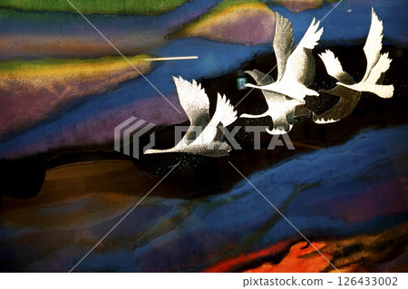 Exhibition of traditional Kaga crafts at JR Kaga Onsen Station Exhibition of traditional Kaga crafts at JR Kaga Onsen Station 126433002