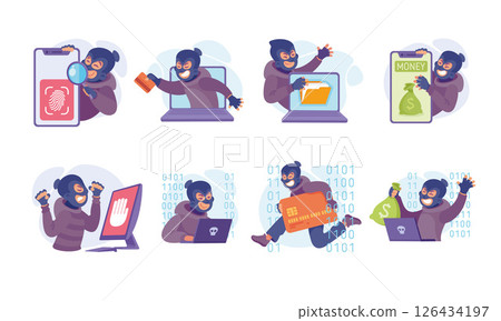 Illustrations Depicting the Modern Digital Shopping Experience and Its Various Aspects Illustrations Depicting the Modern Digital Shopping Experience and Its Various Aspects 126434197