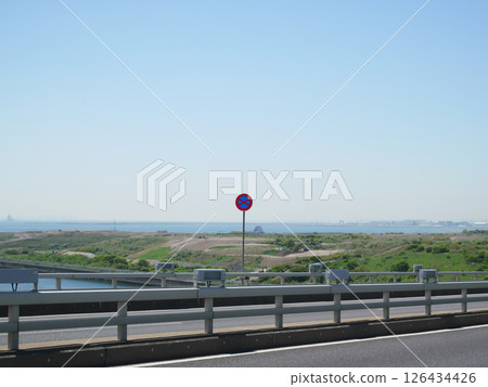 東京京門大橋的風景 126434426