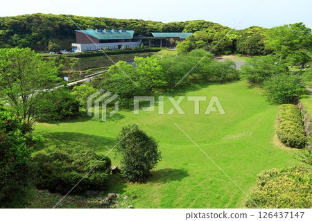 [Saga Prefecture] Nagoya Castle on a clear day Saga Prefectural Nagoya Castle Museum and Otemichi Remains 126437147
