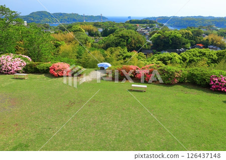 [Saga Prefecture] Nagoya Castle Higashidemaru ruins on a clear day 126437148