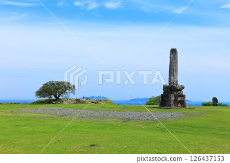 [佐賀郡] 晴天的名古屋城遺址紀念碑 126437153