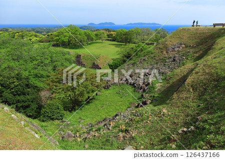 【佐賀縣】晴天的名古屋城、弓擊丸遺址 【佐賀縣】晴天的名古屋城、弓擊丸遺址 126437166