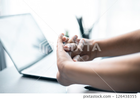 Person experienced pain and inflammation in their wrist, likely due to an injury or arthritis affecting hand and finger muscles, prompting concerns about health. injury, pain, health, finger, wrist. 126438355