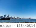 Minato Mirai seen from the pier 126440314
