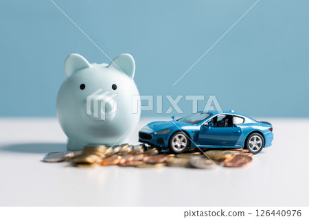 Save money and buy a vehicle, understand the concept of car finance, including business and insurance aspects, while collecting coins for the purchase. save, money, car, finance, insurance, business. Save money and buy a vehicle, understand the concept of car finance, including business and insurance aspects, while collecting coins for the purchase. save, money, car, finance, insurance, business. 126440976