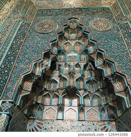 Türkiye Echirefort Mosque Mihrab Türkiye Echirefort Mosque Mihrab 126441086