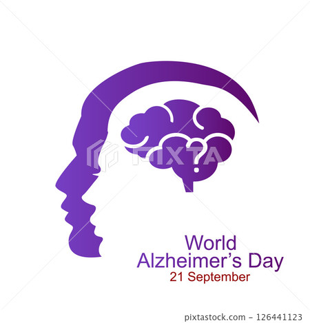 World Alzheimers Day concept 126441123