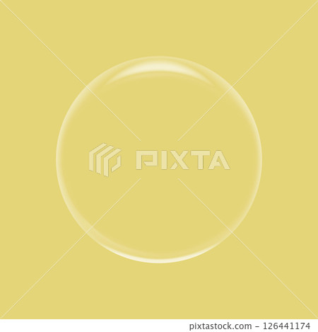 Bubble sphere transparent png beautiful bubble illustration background dark yellow yellow soap bubble 126441174