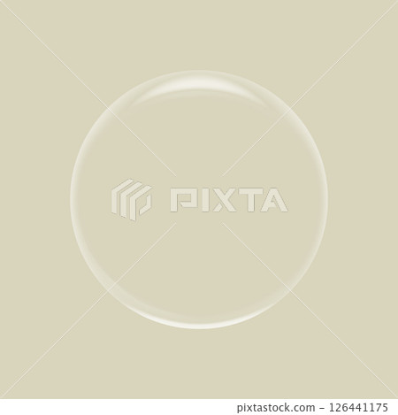 Bubble sphere transparent png beautiful water bubble illustration background beige light brown soap bubble 126441175