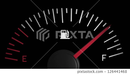 Image of car panel on black background 126441468