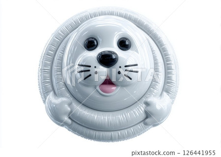 Cute Cartoon Seal Illustration 126441955