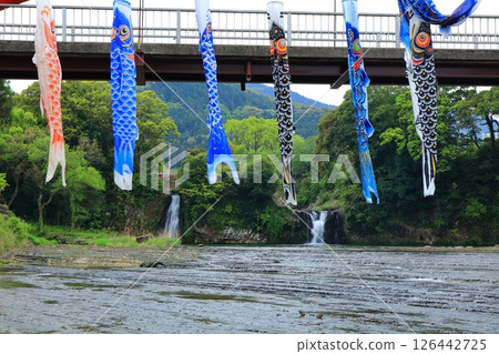 【佐賀縣】等等力道瀑布的新綠色（等等力瀑佈公園） 126442725