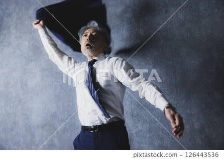 A man in a suit A man in a suit 126443536