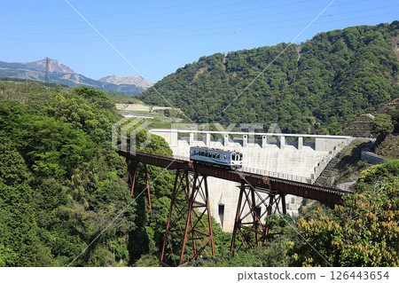 [南阿蘇鐵道] MT-4000系列及阿蘇館野水壩（高森線：朝陽～館野） 126443654