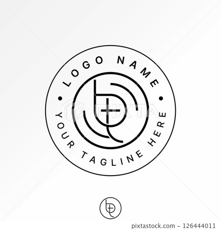Logo design graphic concept creative premium vector stock image top sell initial BT TB font line connected monogram to typography tech business brand Logo design graphic concept creative premium vector stock image top sell initial BT TB font line connected monogram to typography tech business brand 126444011