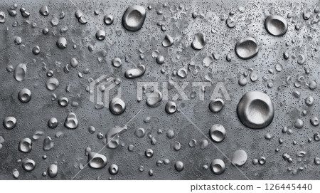帶有水滴的金屬表面紋理-逼真而酷炫的宏紋理材料 帶有水滴的金屬表面紋理-逼真而酷炫的宏紋理材料 126445440