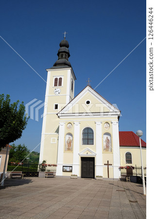 Parish Church of the Holy Cross in Zacretje, Croatia Parish Church of the Holy Cross in Zacretje, Croatia 126446244